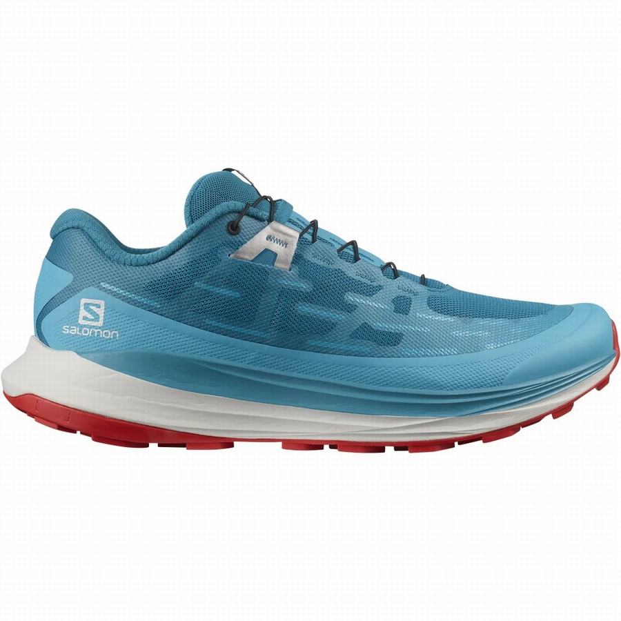 Salomon Ultra Glide Trailschoenen Heren Turquoise (LYC4761WY)